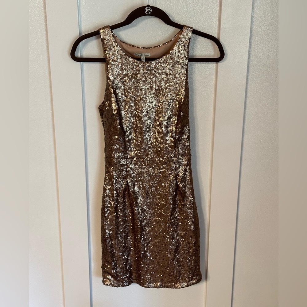 New Charlotte Russe sequins mini dress